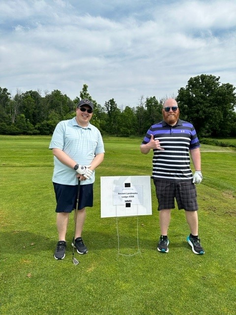 Buffalo Golf Tee Sign
